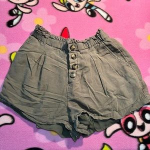 American Eagle Olive Green Shorts